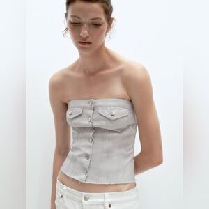Zara corset top